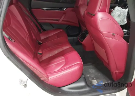 2017 Maserati Quattroporte S Gransport z USA, uszkodzony, nr VIN ZAM56RPS1H1236741